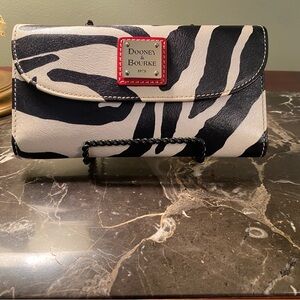Dooney & Bourke Zebra Print Wallet